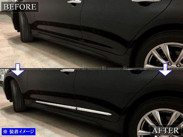 国内発送 ステンレスピラー Ap 鏡面仕上げ 純正バイザー装着車 Y51系 フーガ ニッサン 入数 1セット 8枚 Ap Pilmr419 Si エアロパーツ Ediors Com