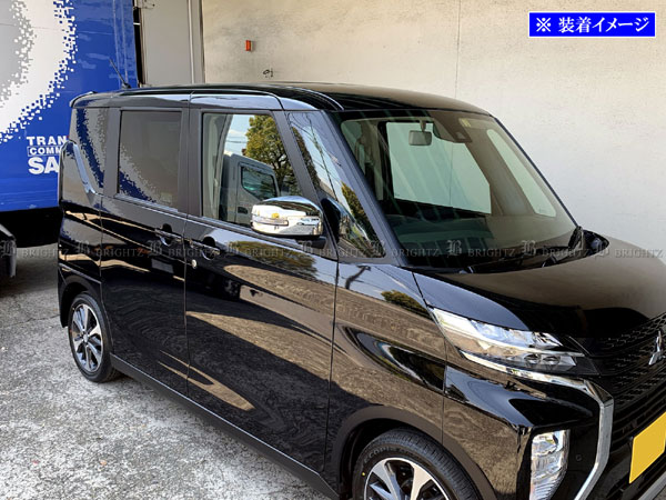 BRIGHTZ e-NV200バン ME0 メッキドアミラーカバー Aタイプ MIR-SID-025