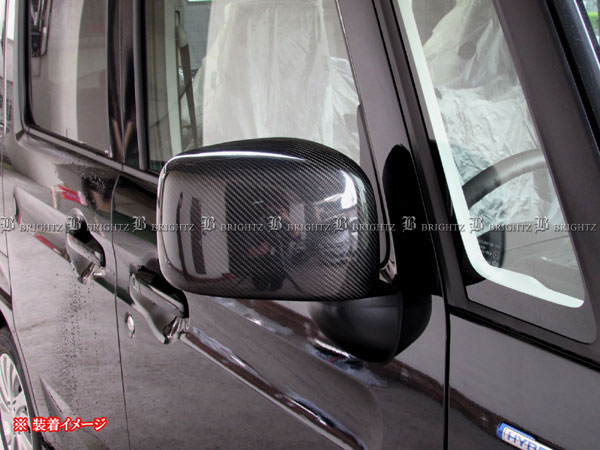 【 BRIGHTZ ソリオバンディット MA36S MA46S リアルカーボンドアミラーカバー Dタイプ 】 【 CAR－MIR－057 】 MA36 MA46 MA A36 A46 36 46 ソリオ バンディット ドア ミラー ガーニッシュ ドア ミラー ハウジング