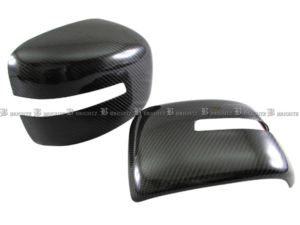 【 BRIGHTZ デリカD:2 MB15S リアルカーボンドアミラーカバー 】 【 CAR－MIR－058 】 MB15 MB B15 15 デリカD:2 D2 デリカD2