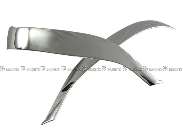 【 BRIGHTZ レクサス UX300e KMA10 超鏡面ステンレスメッキドアミラーアンダーモール 】 【 MIR－ETC－036 】 KMA A10 10 UX300 UX 300 300e LEXUS