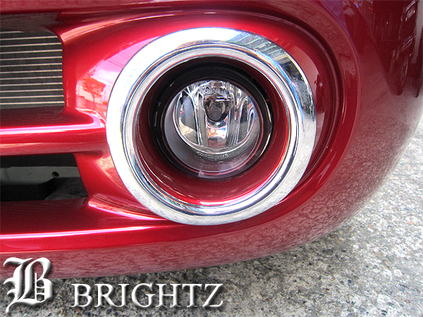 【楽天市場】【 BRIGHTZ キューブ Z12 NZ12 クロームメッキフォグライトカバー 】 【 FOG−COV−102 】：ブライツ楽天市場店