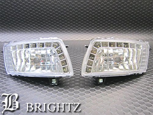 【 BRIGHTZ エスティマ 50 55 1期 LEDデイライト付き クリスタルフォグライト 】 【 FOG－H－014 】ACR50W ACR55W GSR50W GSR55W エステイマ アエラス 9,459円