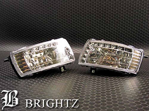 【 BRIGHTZ ウィッシュ 10 14 LEDデイライト付き クリスタルフォグライト 】 【 FOG－H－014 】ZNE10G ZNE14G ANE10G ANE11W