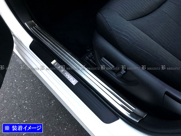 【 BRIGHTZ クラウンハイブリッド 20 21 224 ステンレスエントランスモール 】【 ENT－MOL－094 】 スカッフプレート キッキング ドアシル ステップ AZSH20 AZSH21 GWS224 AZSH GWSH GWS H20 H21 S224 20 21 224 220