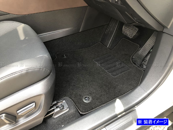 【 BRIGHTZ クラウンクロスオーバー TZSH35 AZSH35 フロアマット 5PC 止め具付き 】 【 FLOOR－MAT－076 】 ZSH AZSH H35 35 クラウン クロスオーバー