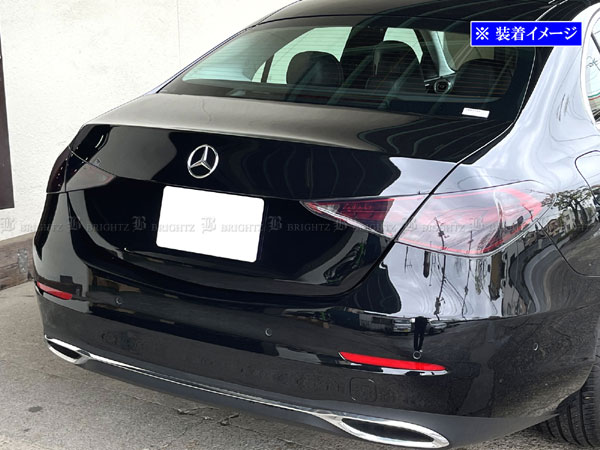 【 BRIGHTZ Cクラス W206 スモークテールライトカバー 】 【 SMO−REA−224 】 セダン C180 C200 C220d メルセデス ベンツ|ブライツ店