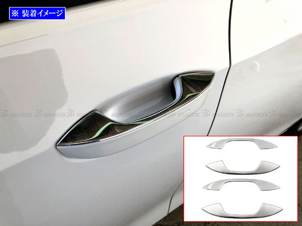 BRIGHTZ ゴルフGTE AUCUK メッキドアハンドルカバー ノブ  AUC UC CUK UK フォルクスワー ゴルフGTE AUCUK メッキドアハンドルカバー ノブ