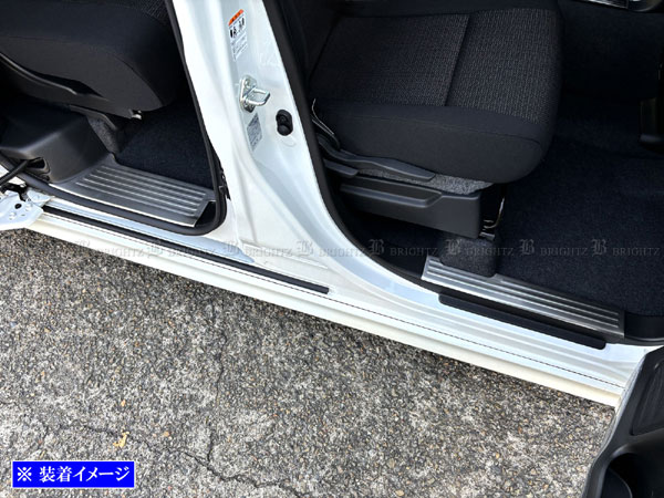 【 BRIGHTZ スペーシアギア MK54S MK94S ステンレスエントランスモール 4PC 】 【 ENT－MOL－098 】 MK54 MK94 MK K54 K94 54 94 スペーシア ギア