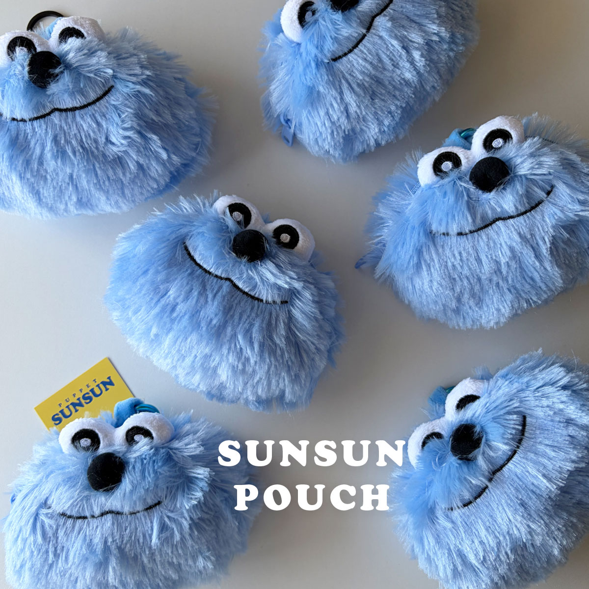 楽天市場】パペットスンスン もふもふぬいぐるみポーチ nic_sn09-01_