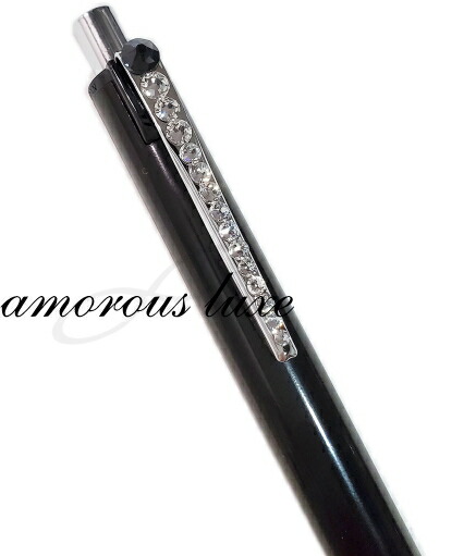 楽天市場 クルトガ アドバンス シャーペン 人気スワロフスキー シャープペンシル Mystical Black シャーペン シャープペン キラキラ クリップスワロフスキー シャーペンクルトガ Kurutoga 三菱uniおしゃれ 可愛い シャーペン0 5mm 黒 アマラスラグジェ クリスタルデコ