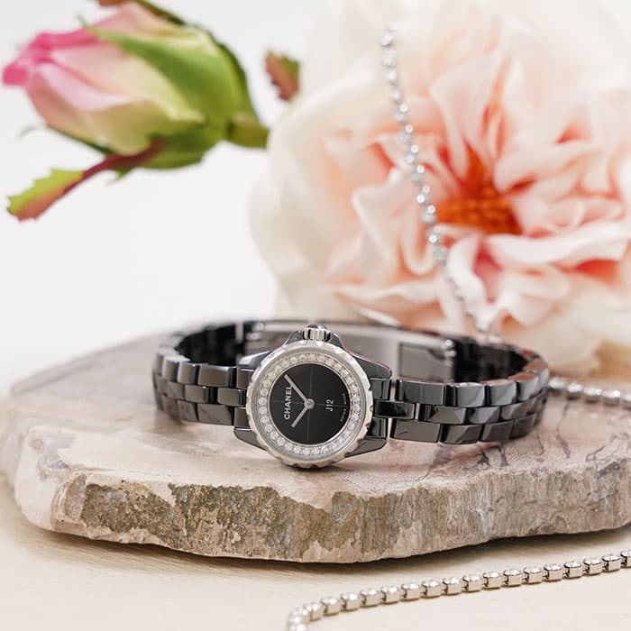 楽天市場】シャネル CHANEL J12 XS ホワイトセラミック H4664