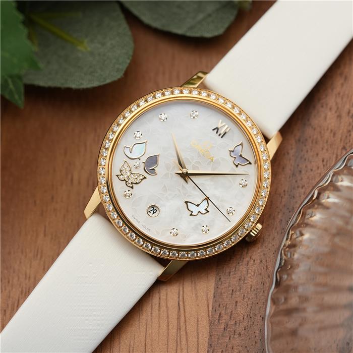 【60回払いまで金利0%】オメガ デヴィル プレステージ 424.57.37.20.55.001 付属品完品 OMEGA 新品レディース 腕時計 送料無料|レディースブランド サロンBRILLER