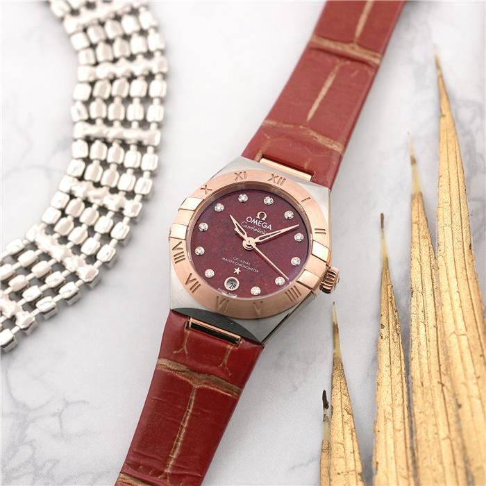 【60回払いまで金利0%】オメガ コンステレーション 29mm 131.23.29.20.99.002 付属品完品 OMEGA 新品レディース 腕時計 送料無料|レディースブランド サロンBRILLER