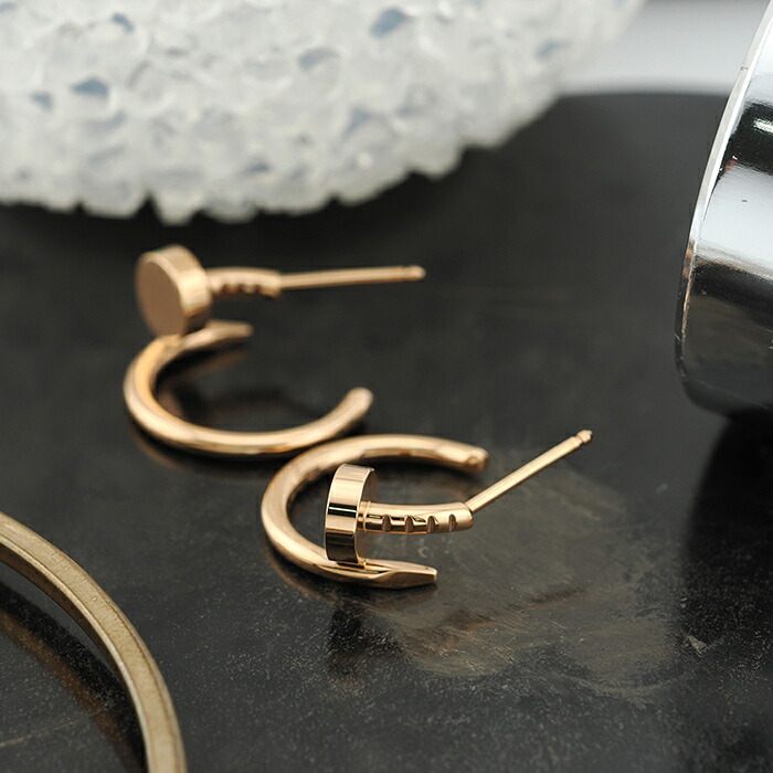 ＊新品未使用＊ Cartier ゴールド ピアス(片耳用) 新品未使用＊ Cartier ゴールド ピアス(片耳用)45rpmインディゴ