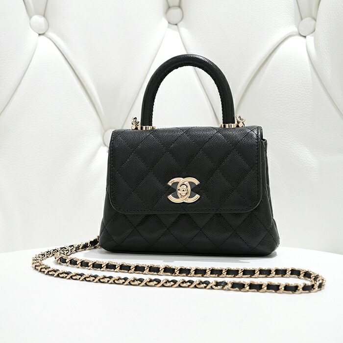 楽天市場】シャネル ミニマトラッセ ラムスキン チェーン