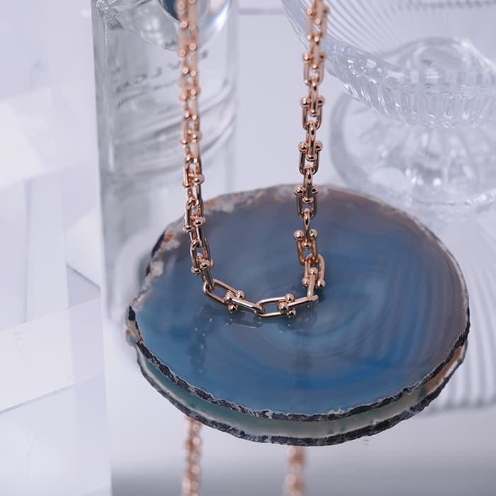 Tiffany ティファニー ハードウェア スモールリンクネックレス ティファニー ハードウェア リンク ネックレス スターリング