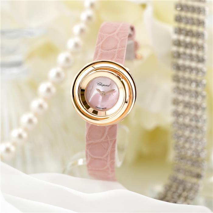 【60回払いまで金利0%】ショパール ハッピーエモーション 124413-5001 付属品完品 CHOPARD 新品レディース 腕時計 送料無料｜レディースブランド サロンBRILLER