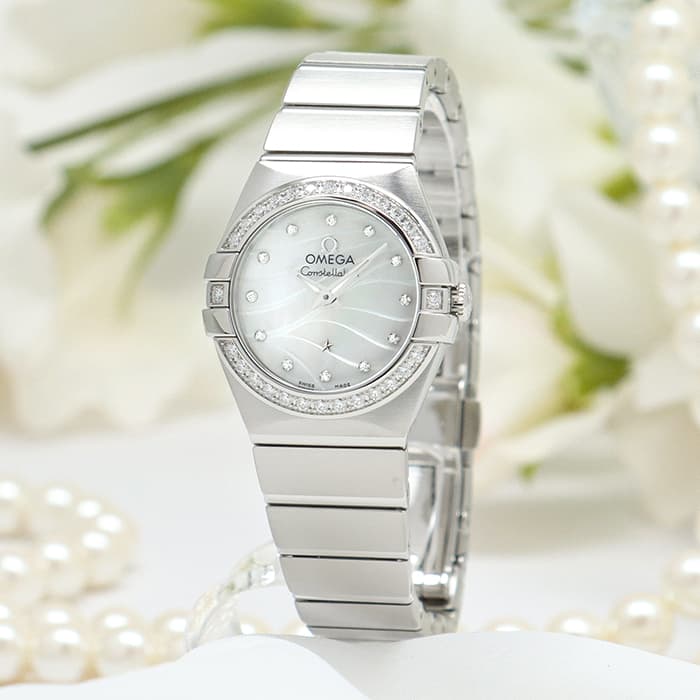 OMEGA オメガ コンステレーション 24mm 123.15.24.60.55.006 付属品完品 OMEGA 新品 レディース 腕時計 送料無料
