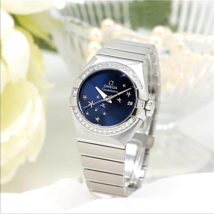 【60回払いまで金利0%】オメガ コンステレーション スター 27mm 123.15.27.20.03.001 OMEGA 新品レディース 腕時計 送料無料｜レディースブランド サロンBRILLER