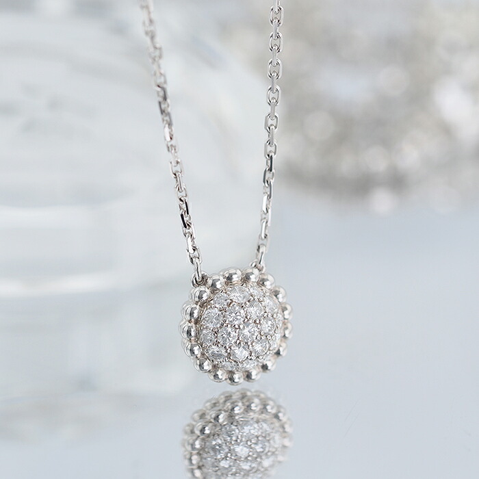 【60回払いまで金利0%】ヴァンクリーフ＆アーペル ペルレ ダイヤモンド ペンダント ホワイトゴールド VCARO9PC00 Van Cleef & Arpels 新品ジュエリー ブランドジュエリー 送料無料｜レディースブランド サロンBRILLER