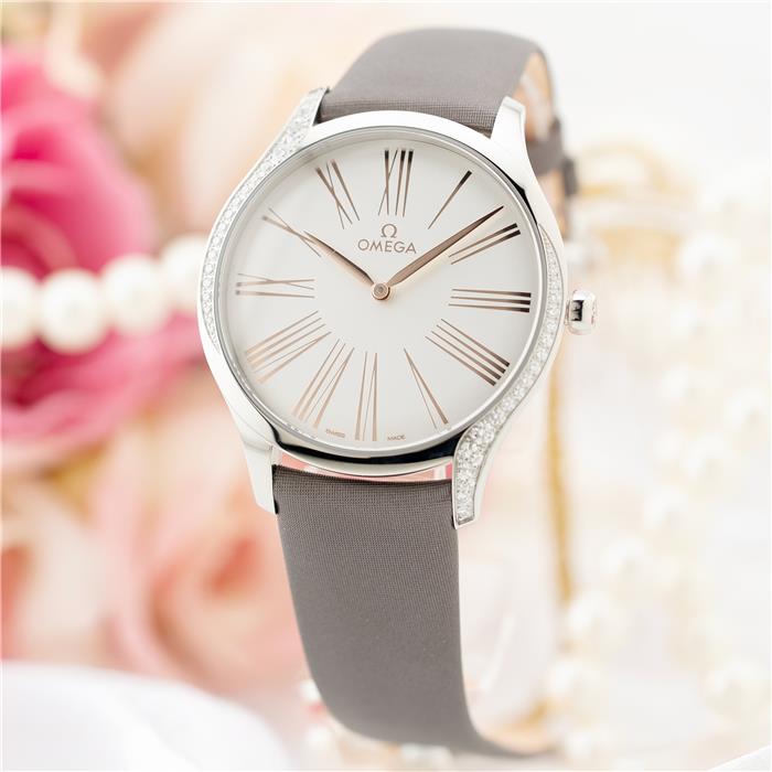 オメガ デ・ヴィル トレゾア クオーツ 39mm 428.17.39.60.02.001 ※付属品完品 OMEGA 新品 レディース 腕時計 送料無料 212,500円