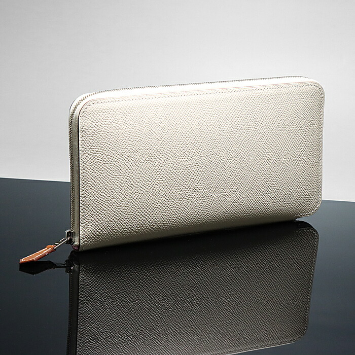 【HERMES】エルメス長財布 シルクイン 白 楽天市場】エルメス 長財布 アザップロング シルクイン ニュー
