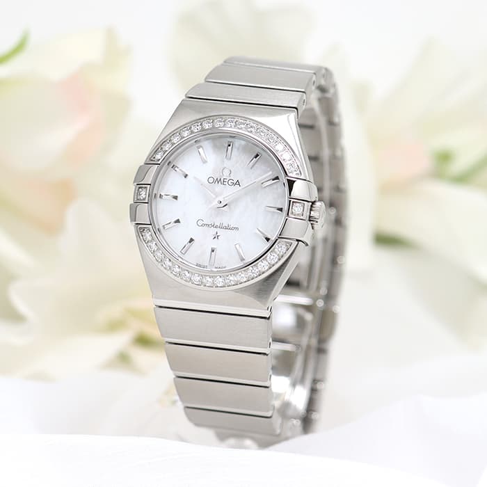 【60回払いまで金利0%】オメガ コンステレーション 123.15.27.60.05.001 OMEGA 新品レディース 腕時計 送料無料｜レディースブランド サロンBRILLER 225,000円