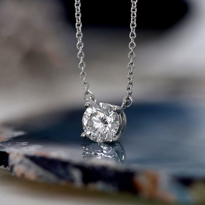 ティファニー☆ダイヤモンド ネックレス☆ソリティア☆0.2カラット☆プラチナ TIFFANY ティファニー ソリティア スタッド ダイヤモンド