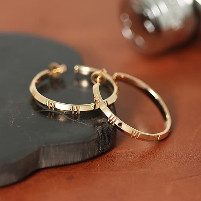 楽天市場】TIFFANY&Co ティファニー アトラス X フープ ピアス