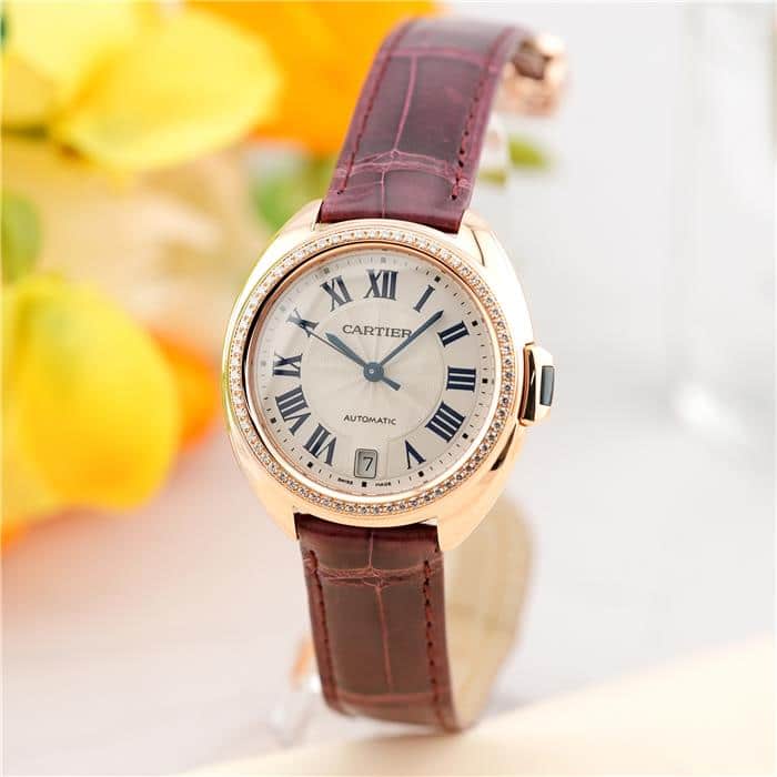 カルティエ クレ ドゥ カルティエ 35mm WJCL0013 CARTIER 中古 レディース 腕時計 送料無料