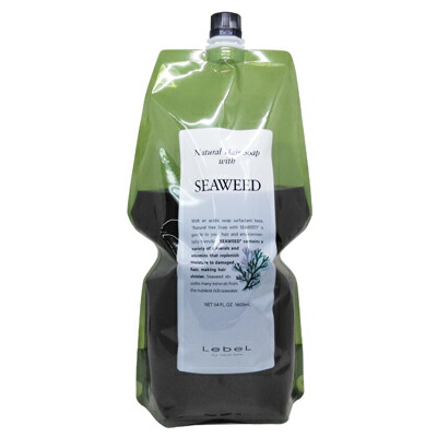 楽天市場】ルベル ナチュラル ヘアソープ ウィズ SW シーウィード