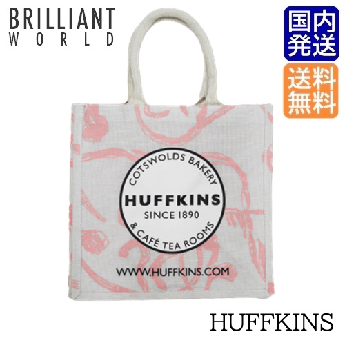 楽天市場】ジュートバッグ エコバック HUFFKINS ハフキンス【Lサイズ