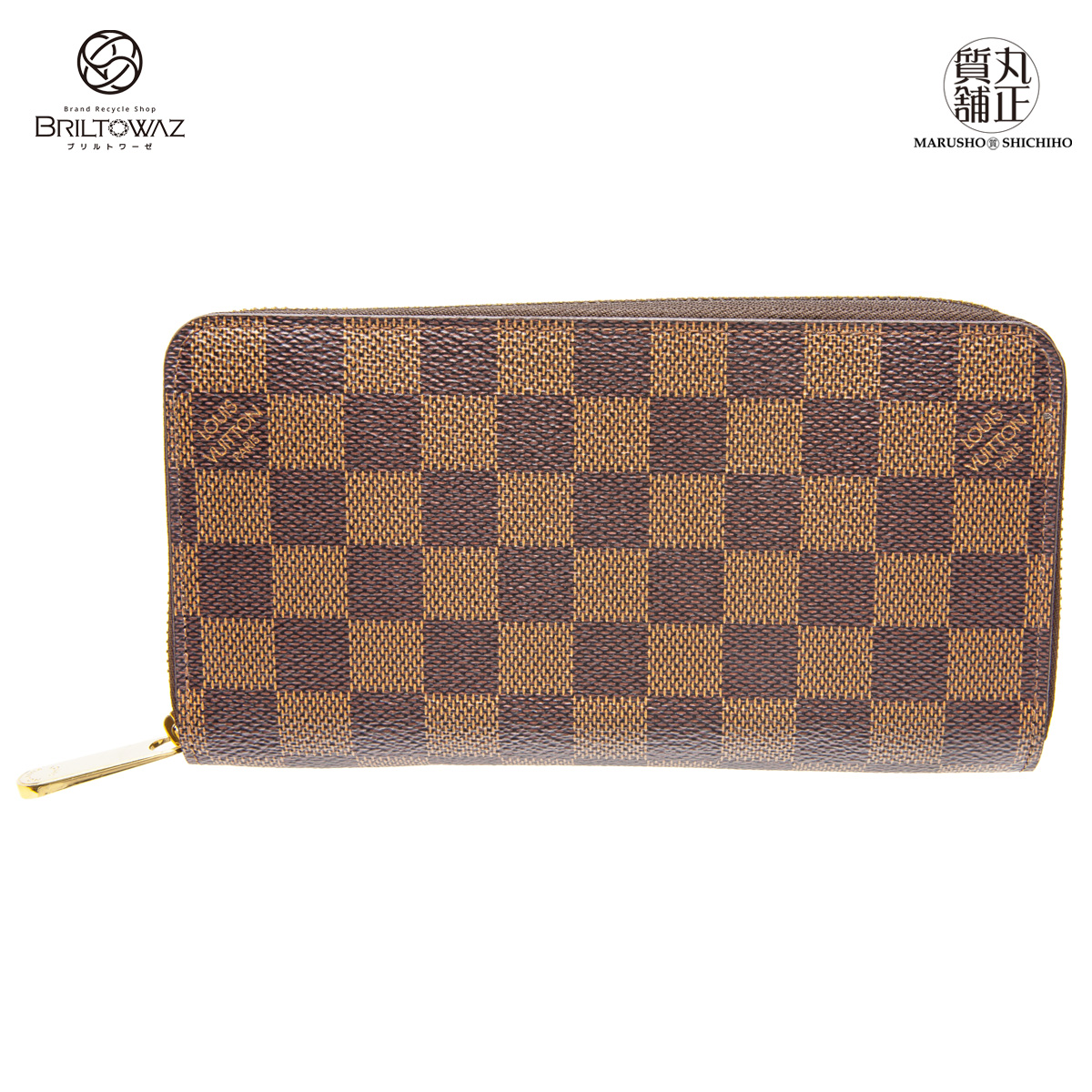 Louis Vuitton Zippy Wallet current type Damier N41661 round zipper wallet (144 | eBay