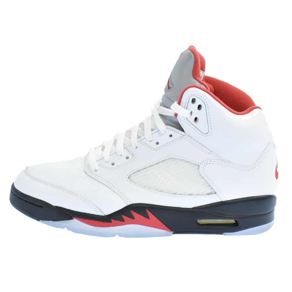 Nike ナイキ Air Jordan 5 Retro Da1911 102 大気圏ジョーダン5レトロファイアレッドスニーカー 中古 レブルa 色艶白人種 対処小売店原宿 Walden Co Za