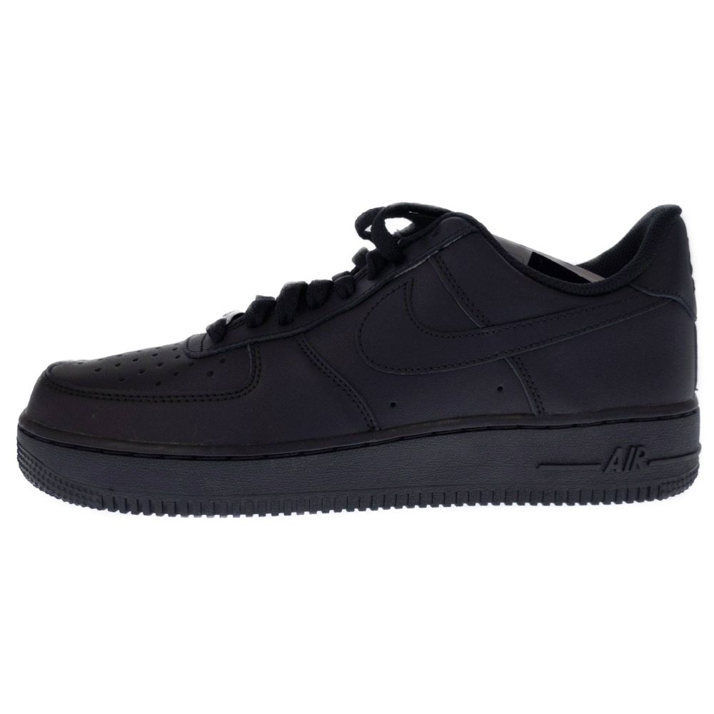 Nike ナイキ 07 Air Force 1 Cw22 001 風情フォース1 法条図面スニーカー 真っ黒 Us8 5 新古品 中古 度合s 趣ブラック オン隊列制限商物 Pasadenasportsnow Com