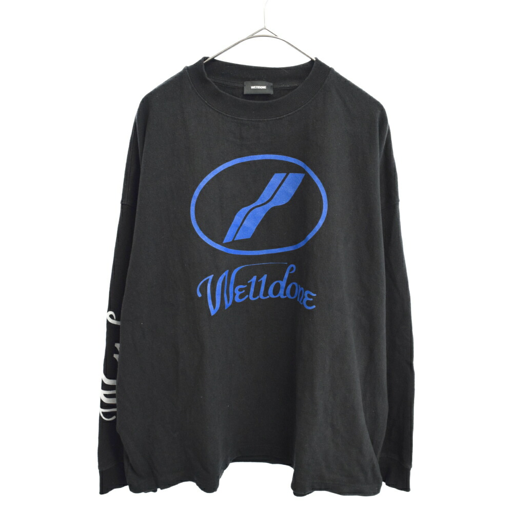 we11done ウェルダン 20SS Remake Logo Long Sleeve T WD-TP4-20-712-U-BK フロントロゴ長袖Tシャツ  カットソー ロンT 中古 程度AB カラーブラック 取扱店舗新宿 - highsoftsistemas.com.br