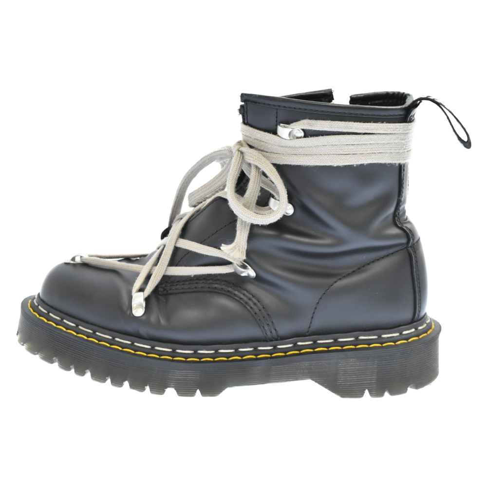 Rick Owens リックオウエンス Dr Martens 1460 Bex Leather Boot ドクターマーチン レザーブーツ ハイカット シューズ 靴 ブラック 中古 程度ab カラーブラック 取扱店舗新宿 Ma2kaze Jp