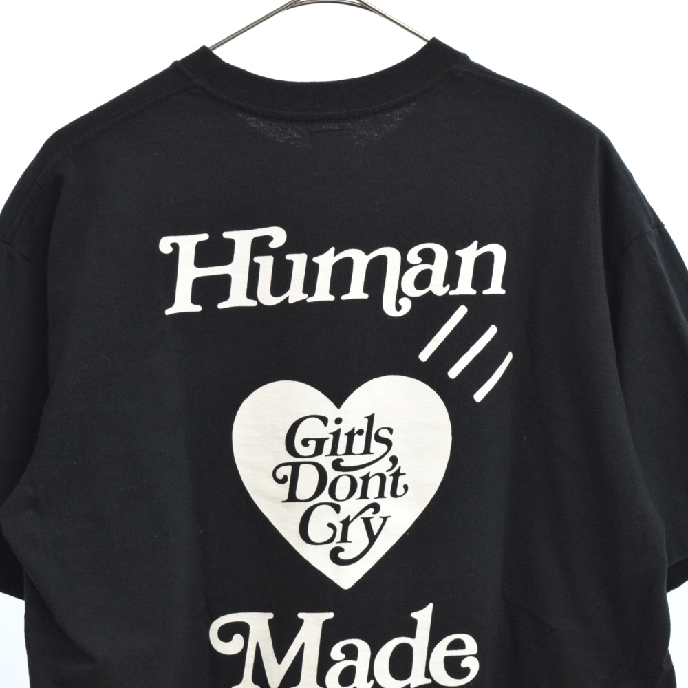 Human Made ヒューマンメイド ss Girls Don T Cry ガールズ ドント クライ ロゴ Tシャツ ブラック 中古 程度a カラーブラック 取扱店舗渋谷 Altamisa Mx