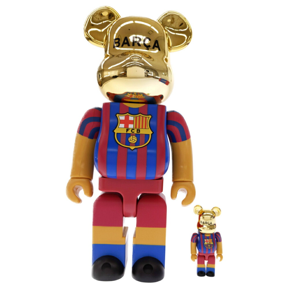 Medicom Toy メディコムトイ Be Brick ベアブリック Barcelona バルセロナ ビッグイヤー フィギュア 人形 400 100 マルチ 中古 程度a カラーマルチカラー 取扱店舗渋谷 Andapt Com