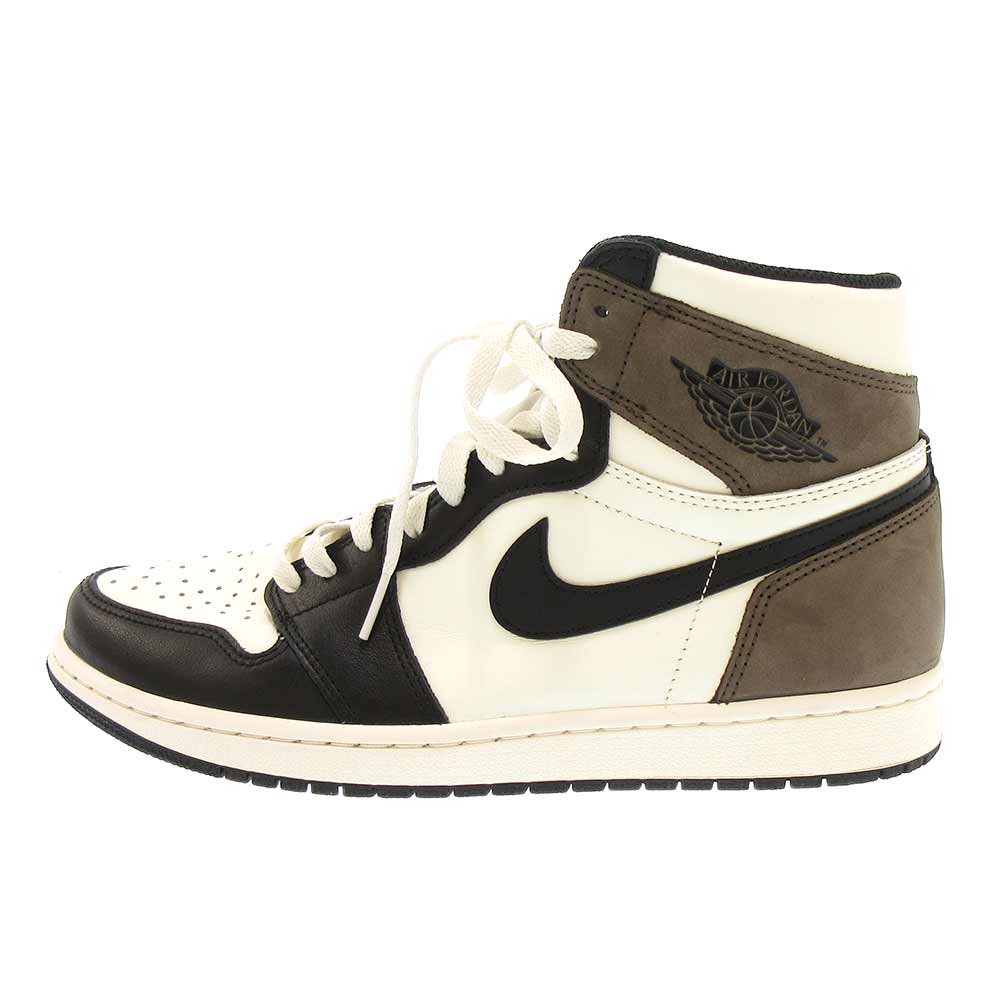 Nike ナイキ Air Jordan 1 Retro High Og Dark Mocha 空気 ジ ョーダン 1 ノリノリ 暗晦モカ ハイカット スニーカー 5550 105 Us10 中古 位置sa 風情毛唐人 捌き商家名古屋 Chohanestate Com