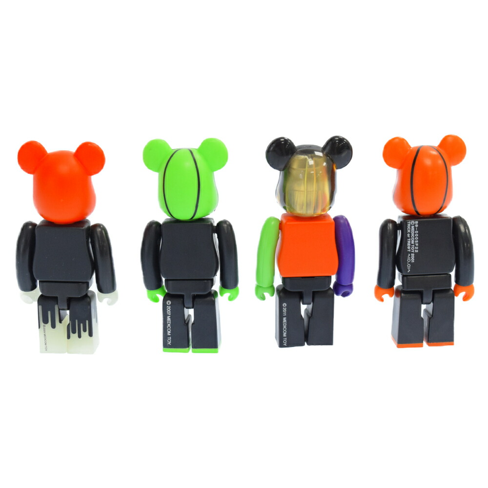 楽天市場 Medicom Toy メディコムトイ Be Rbrick ベアブリック Haloween ハロウィーン 4体セット フィギュア 人形 100 中古 程度a カラーマルチカラー 取扱店舗原宿 ブランド買取 販売 Bring