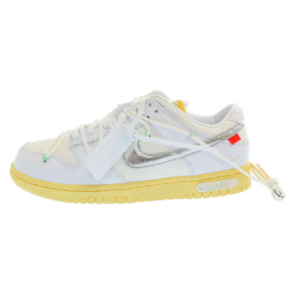 Nike ナイキ Off White Sb Dunk Low The 50 Lot1 オフホワイト エスビーダンクロウ ロット1ローカットスニーカー Dm1602 127 Us9 5 ホワイト 新古品 中古 程度n カラーホワイト 取扱店舗名古屋 Indorerwamo Com