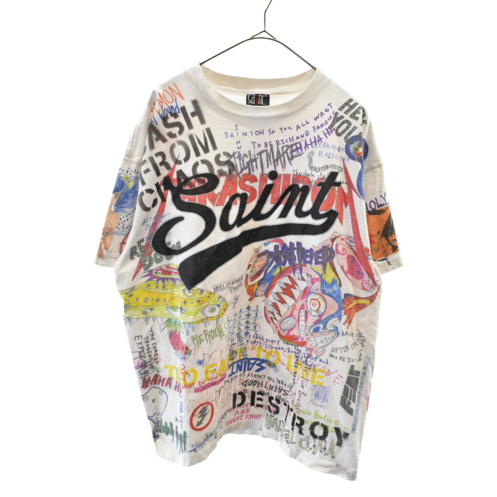 限定品】SAINTMICHAEL × 村上隆 コラボ Tシャツ XLサイズ linkbits.online