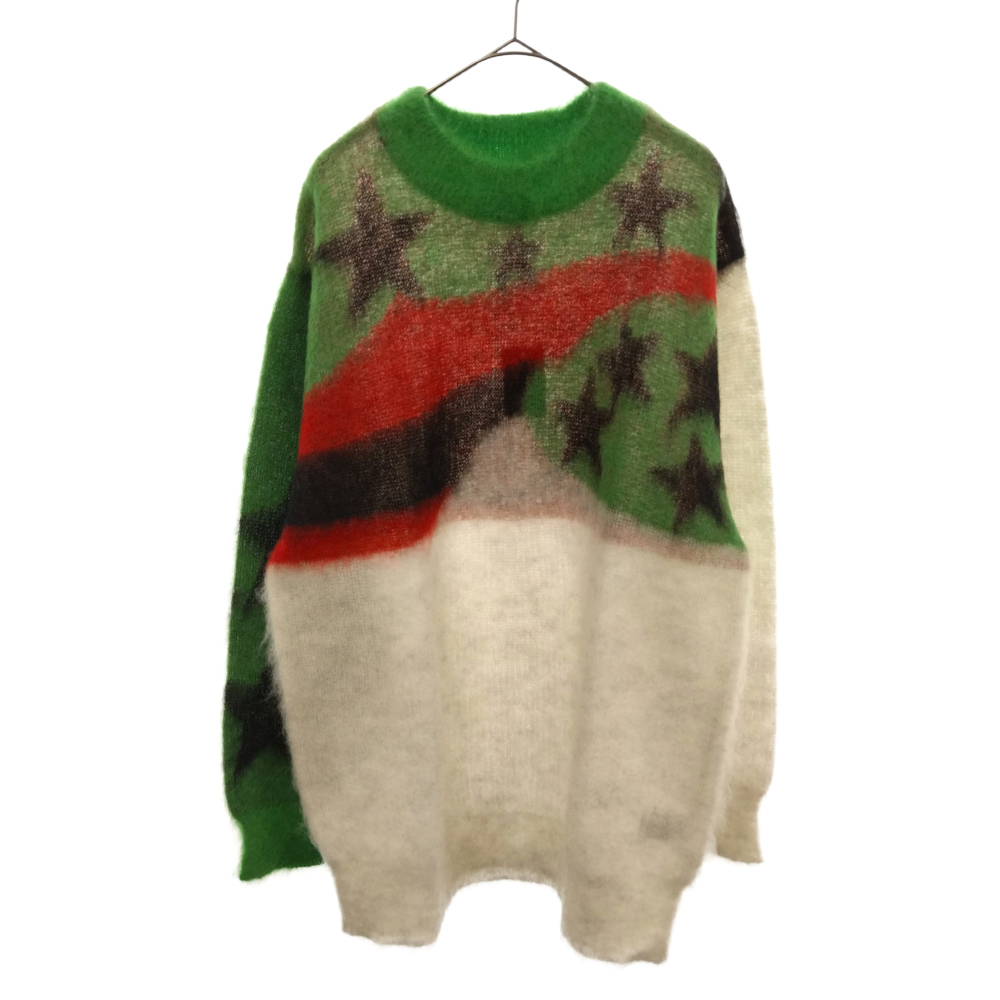 【楽天市場】SAINT MICHAEL(セントマイケル)21AW STT MOHAIR KNIT SWTER AF MULTI SM-A21