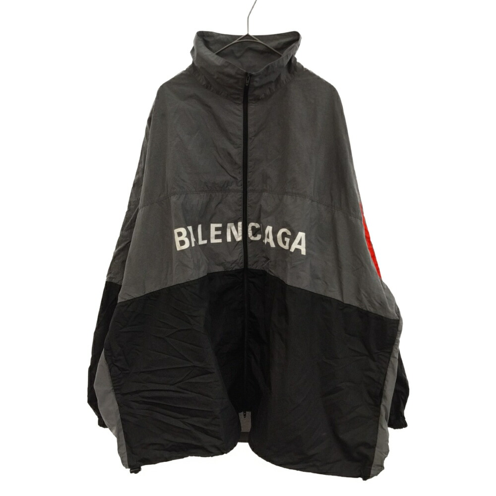 BALENCIAGA ダブルヘム ナイロンジャケット