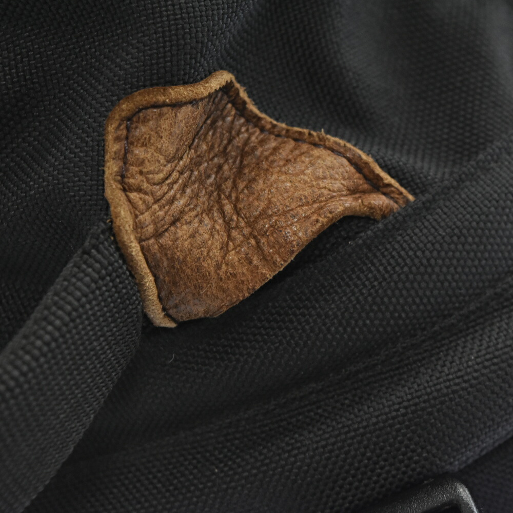 VISVIM(ヴィスヴィム)LEATHERNYRONBACKPACKレザー切替ナイロンバックパックブラック/ブラウン【中古】【程度B】【カラーブラック】【オンライン限定商品】