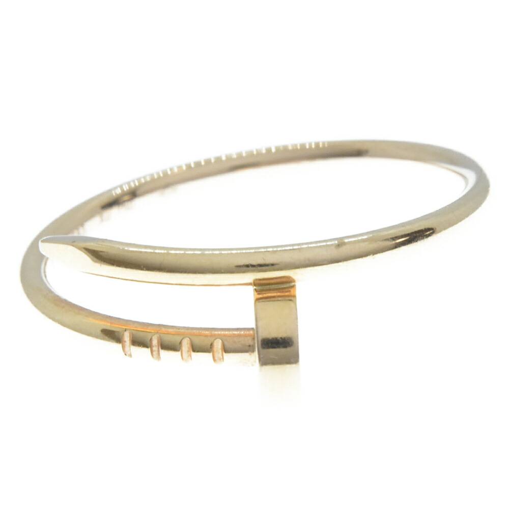 Cartier(カルティエ)JUSTE UN CLOU RING K18YGイエローゴールド ジュストアンクルリング 20号★SALE対象アイテム★