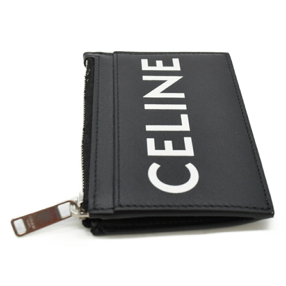市場 CELINE Card コインケース Zipped カードケース レザー Holder ...