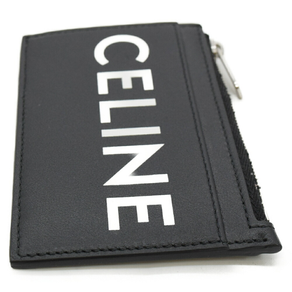 市場 CELINE Card コインケース Zipped カードケース レザー Holder ...